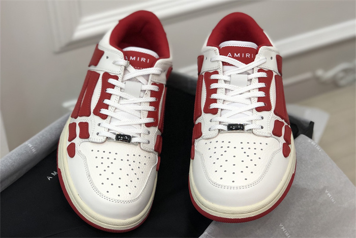 AMR - AB042 Skel- top low Red White 1 (to be customized 5-7 days)