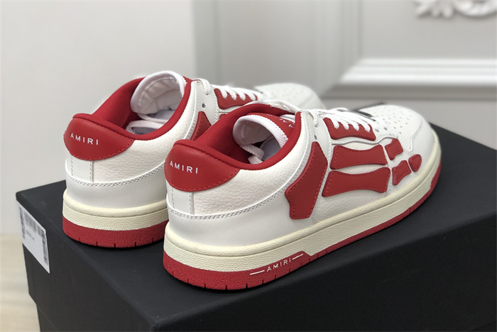 AMR - AB042 Skel- top low Red White 1 (to be customized 5-7 days)