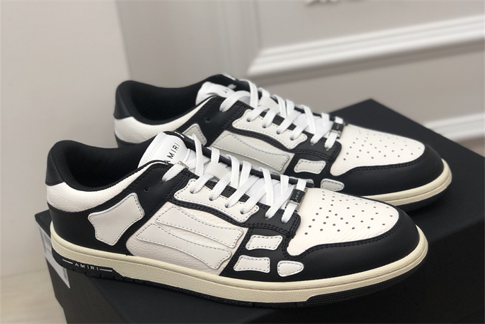 AMR - AB043 Skel- top low White Black 1 (to be customized 5-7 days)