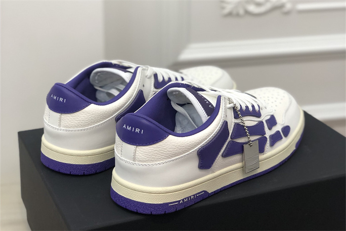 AMR - AB045 Skel- top low White Purple (to be customized 5-7 days)