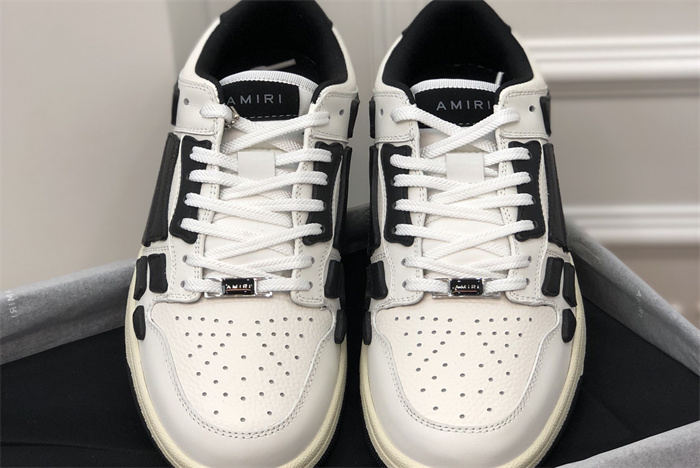 AMR - AB047 Skel- top low White Black 2 (to be customized 5-7 days)