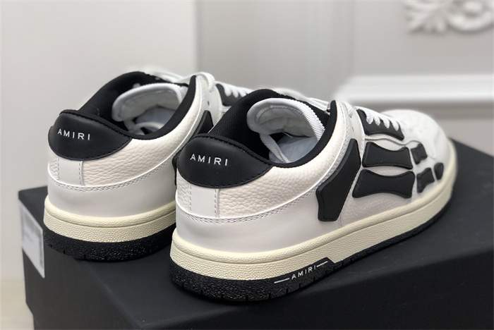 AMR - AB047 Skel- top low White Black 2 (to be customized 5-7 days)