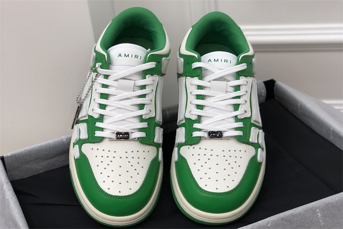 AMR  - AB049 Skel- top low White Green 1 (to be customized 5-7 days)