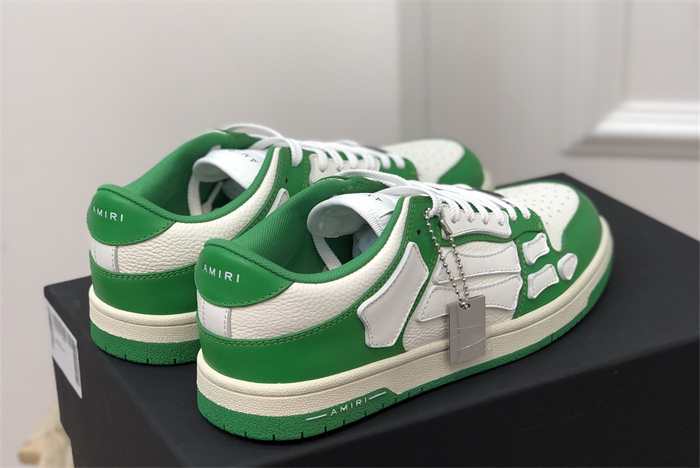 AMR  - AB049 Skel- top low White Green 1 (to be customized 5-7 days)