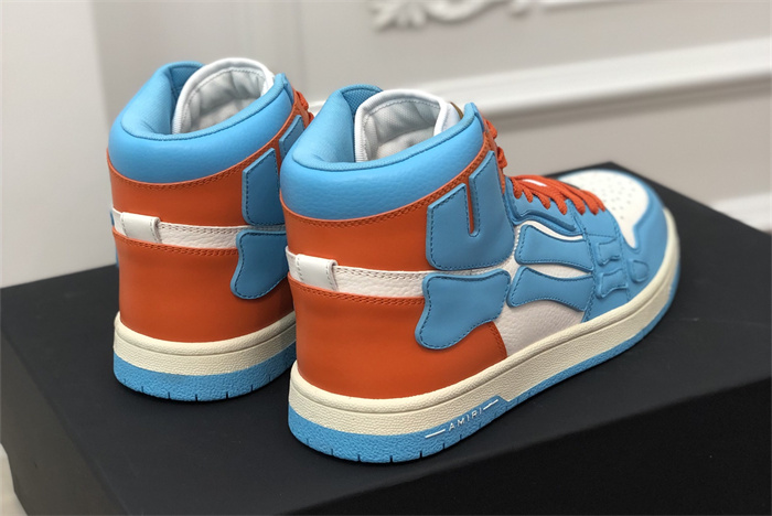 AMR - AB051 Skel- top Hi Light Blue Orange White(to be customized 5-7 days)