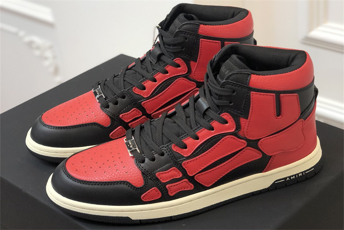 AMR - AB057 Skel- top Hi Red Black 1(to be customized 5-7 days)