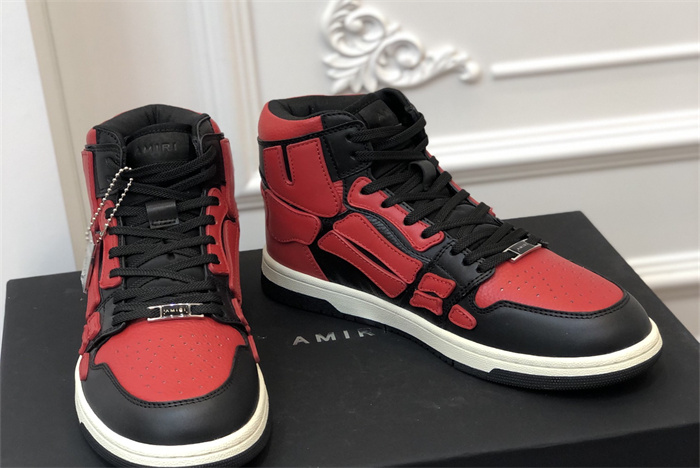 AMR - AB057 Skel- top Hi Red Black 1(to be customized 5-7 days)