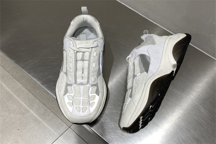 AMR -AC010 Bone Runner Grey White 1 (to be customized 5-7 days)