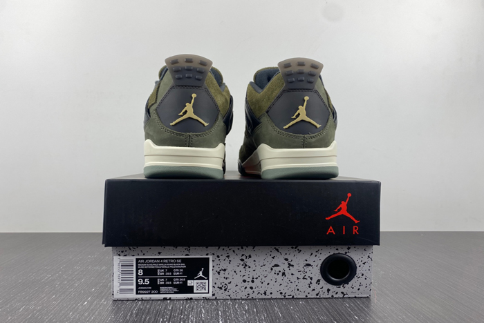Air Jordan 4 Craft “Medium Olive”  FB9927-200