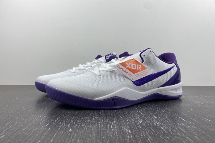 Nike Kobe 8 Protro “White Court Purple  FQ3549-100