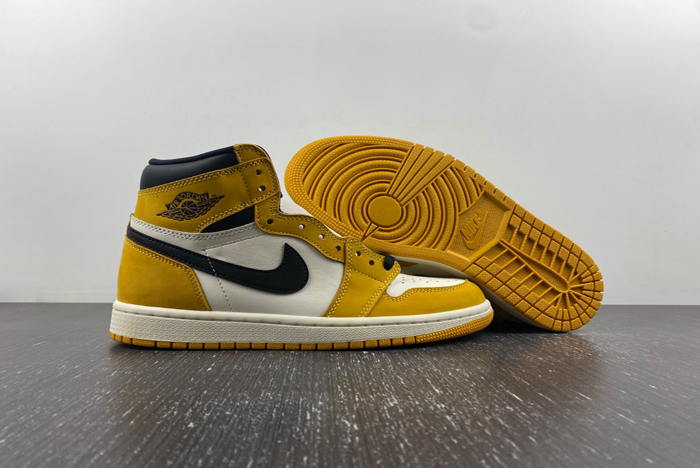 Air Jordan 1 High OG “Yellow Ochre”  DZ5485-701