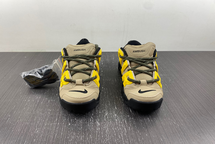 AMBUSH x Nike Air More Uptempo Low “Limestone”  FB1299-200