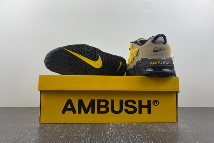 AMBUSH x Nike Air More Uptempo Low “Limestone”  FB1299-200