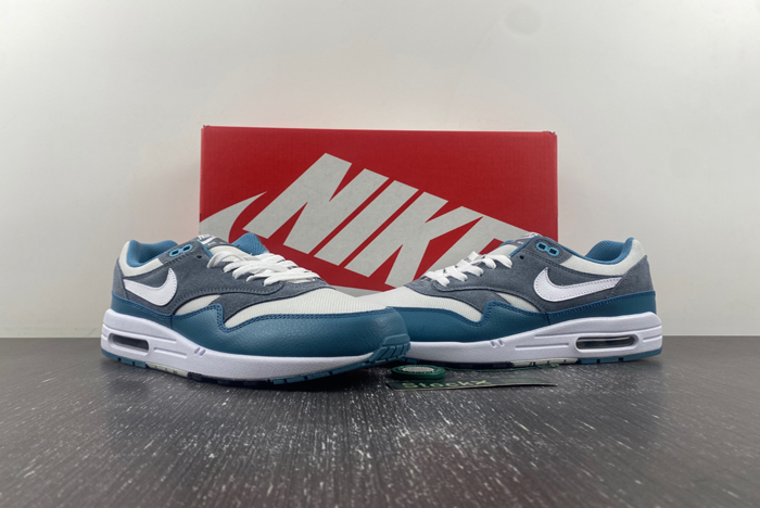 Nike Air Max 1 Noise Aqua and Cool Grey FB9660-001