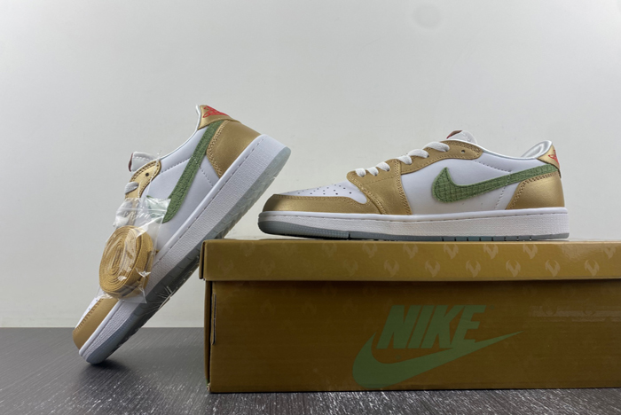 Air Jordan 1 Low OG “Year Of The Dragon”   FQ6593-100