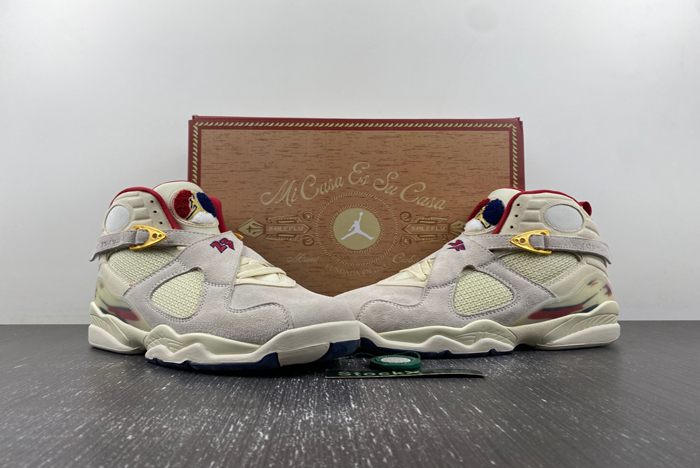 Air Jordan 8 x SoleFly Mi Casa es Su Casa  FJ2850-107