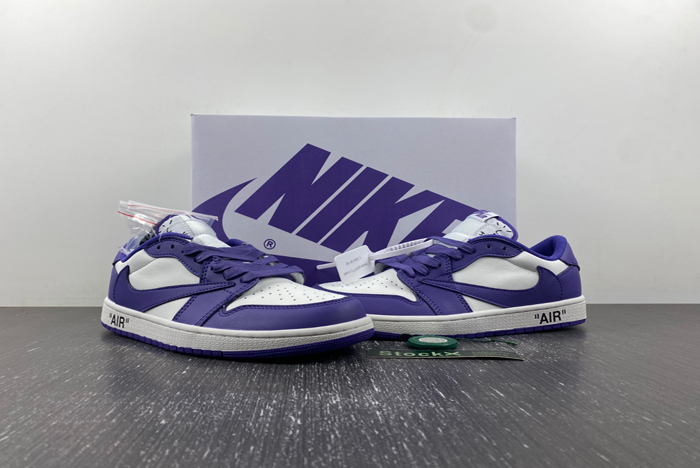 OFF-WHITE x Travis Scott x Air Jordan 1 OW  DM7890-386