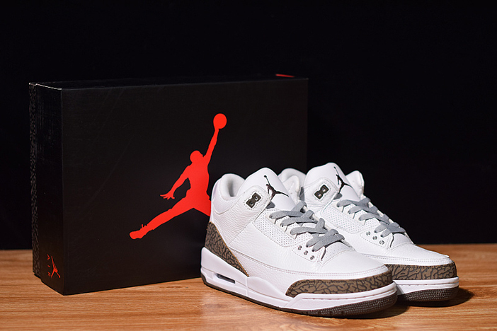 Air Jordan 3 Retro Mocha (2018) - 136064-122