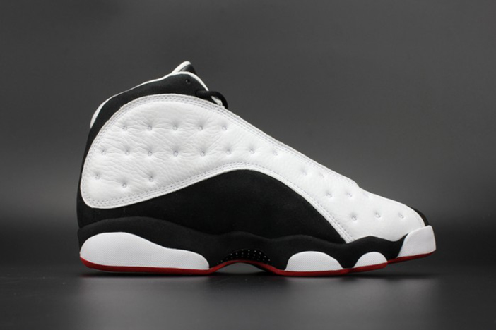 Air Jordan 13 "He Got Game" White/Black-True Red mens 414571-104