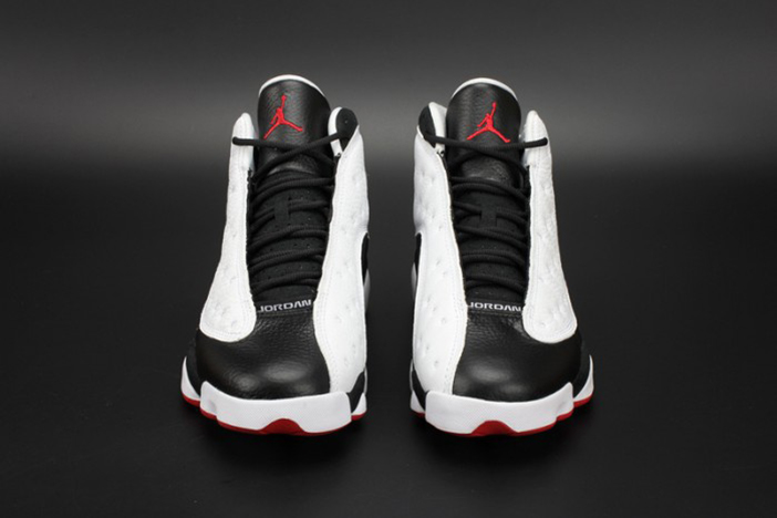 Air Jordan 13 "He Got Game" White/Black-True Red mens 414571-104