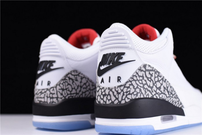 AIR JORDAN 3 RETRO NRG "FREE THROW LINE" white mens 923096-101