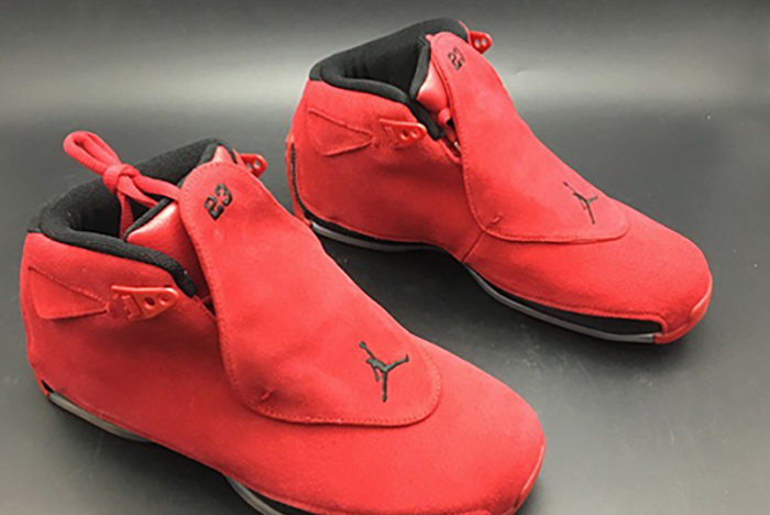 Air Jordan 18 Retro "Red Suede" - Air Jordan - AA2494-601